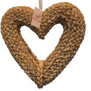 Woven Heart-Shaped Wall Decor Valentines Day